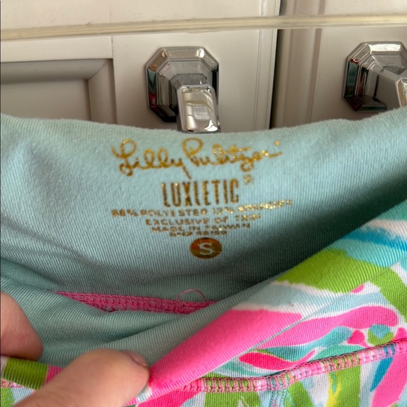 Lilly Pulitzer Colorful Tropical Leggings - Picture 3 of 3